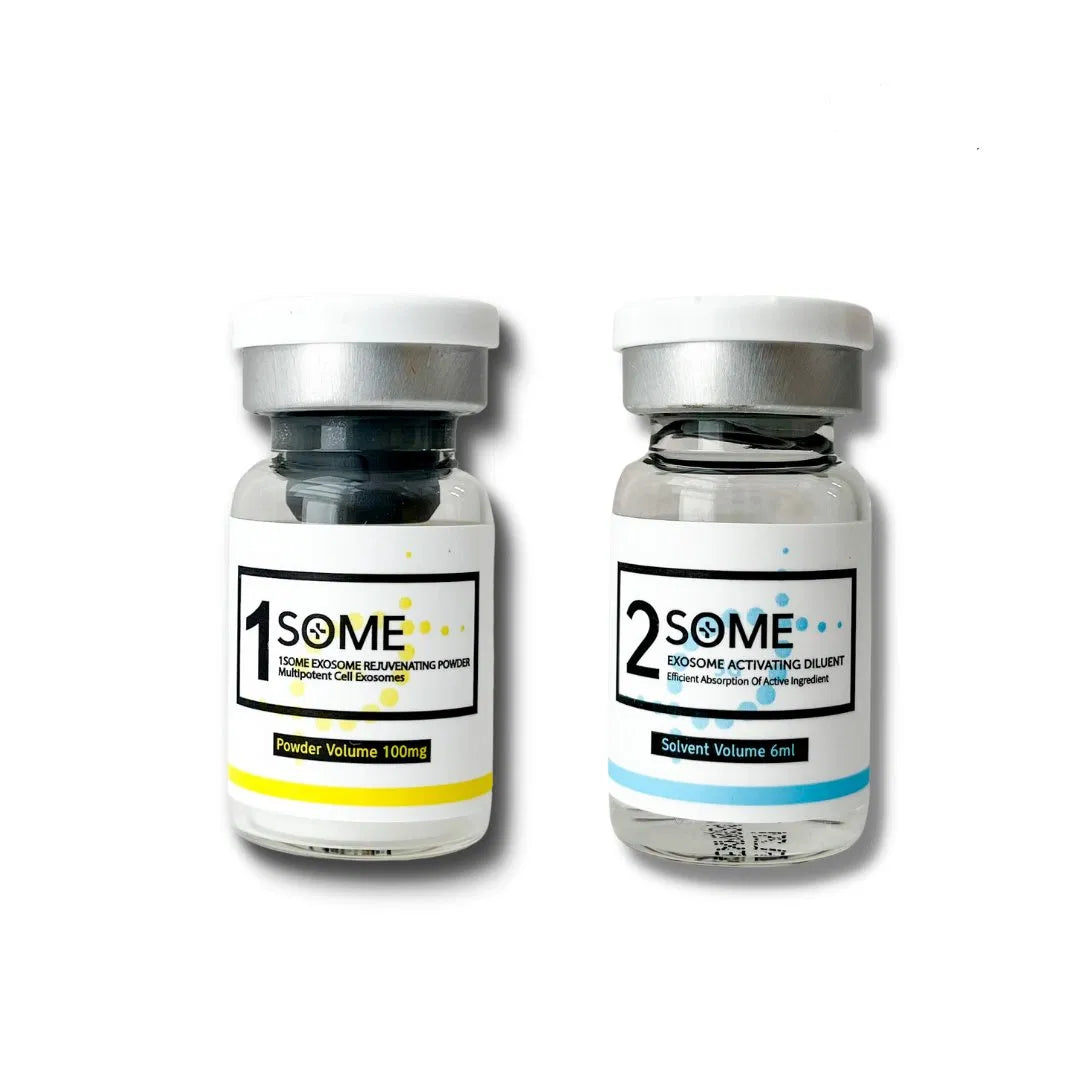Korea Exosome 2xsome Skin & Hair Booster – Stem-Cell-Derived Exosomes with Sodium Hyaluronate for Face, Neck, Hands & Scalp