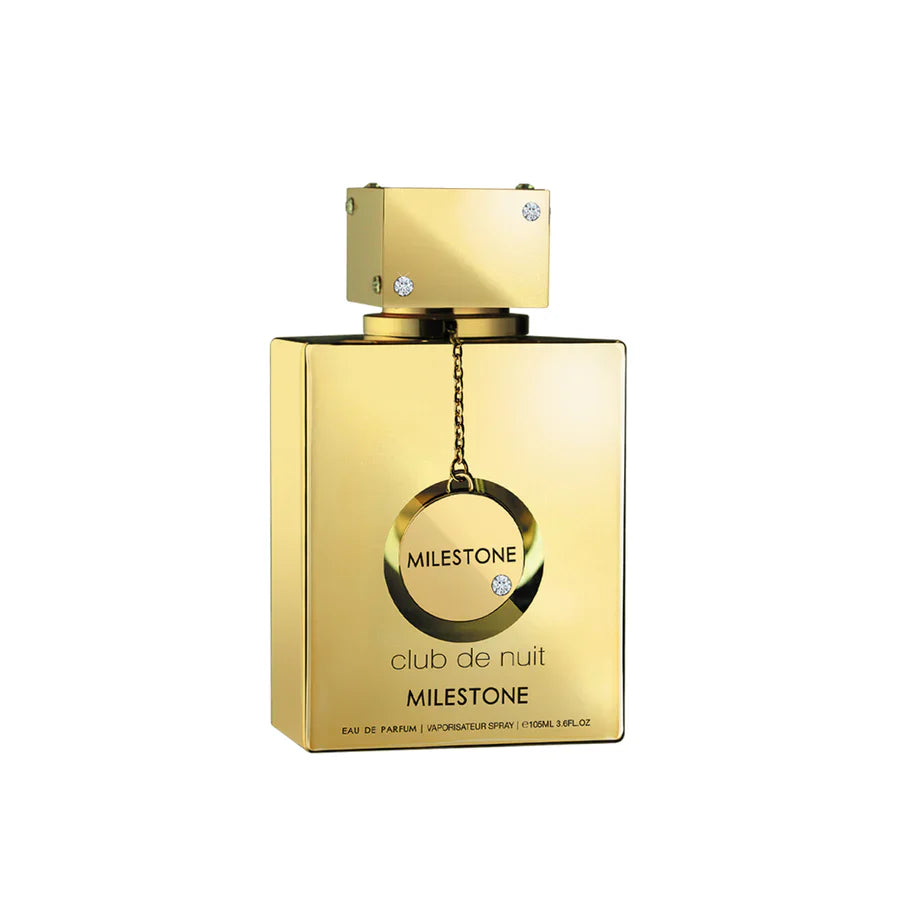Club De Nuit Milestone Eau de Parfum – Unisex Marine Woody Musk Fragrance