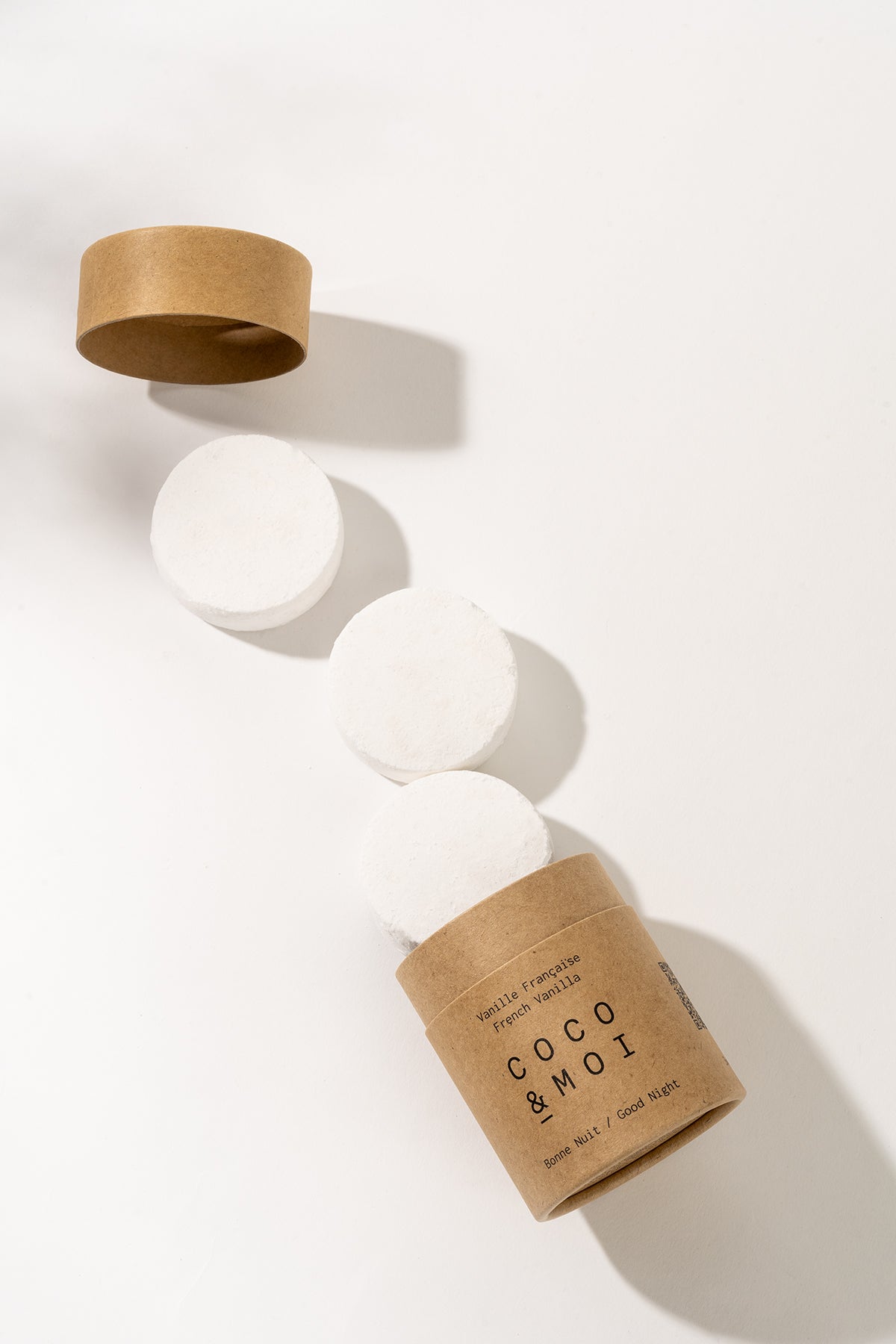 Vapeur de Douche Vanille Française – Tablettes Aromatiques Véganes pour Douche Relaxante