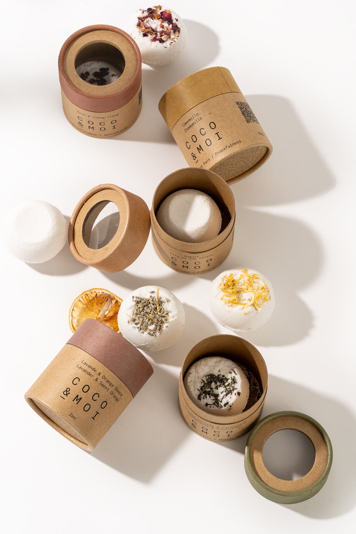 Coffret Decouverte Bombe de Bain – Vegan Bath Bomb Gift Set