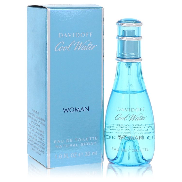 Cool Water Perfume By Davidoff Eau De Toilette Spray- Free Shipping