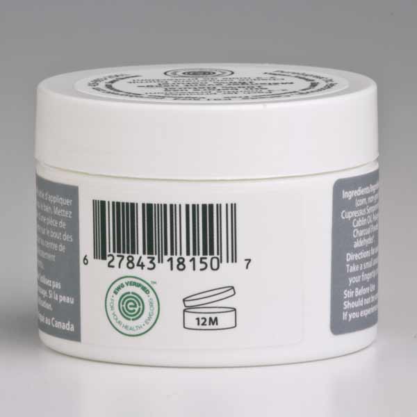 Citrus Charcoal Natural Deodorant - Aluminum Free