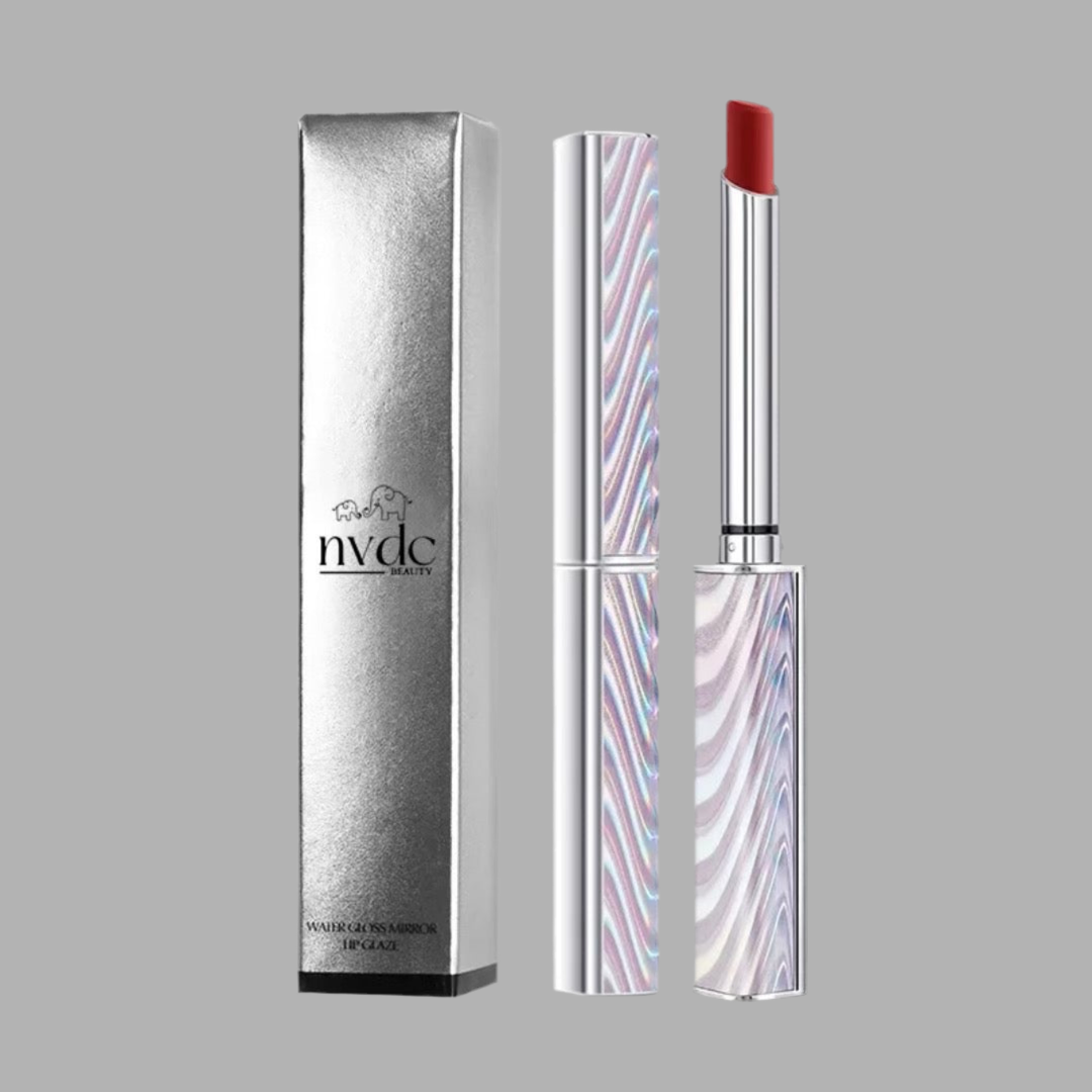 Chic Sleek Silver Red Lipstick – Bold Red, Vegan & Cruelty-Free