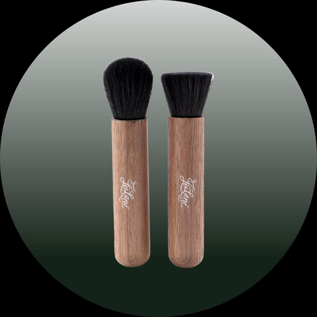 Sweet LeiLani Brush Set – Duo Bamboo Handle Brushes