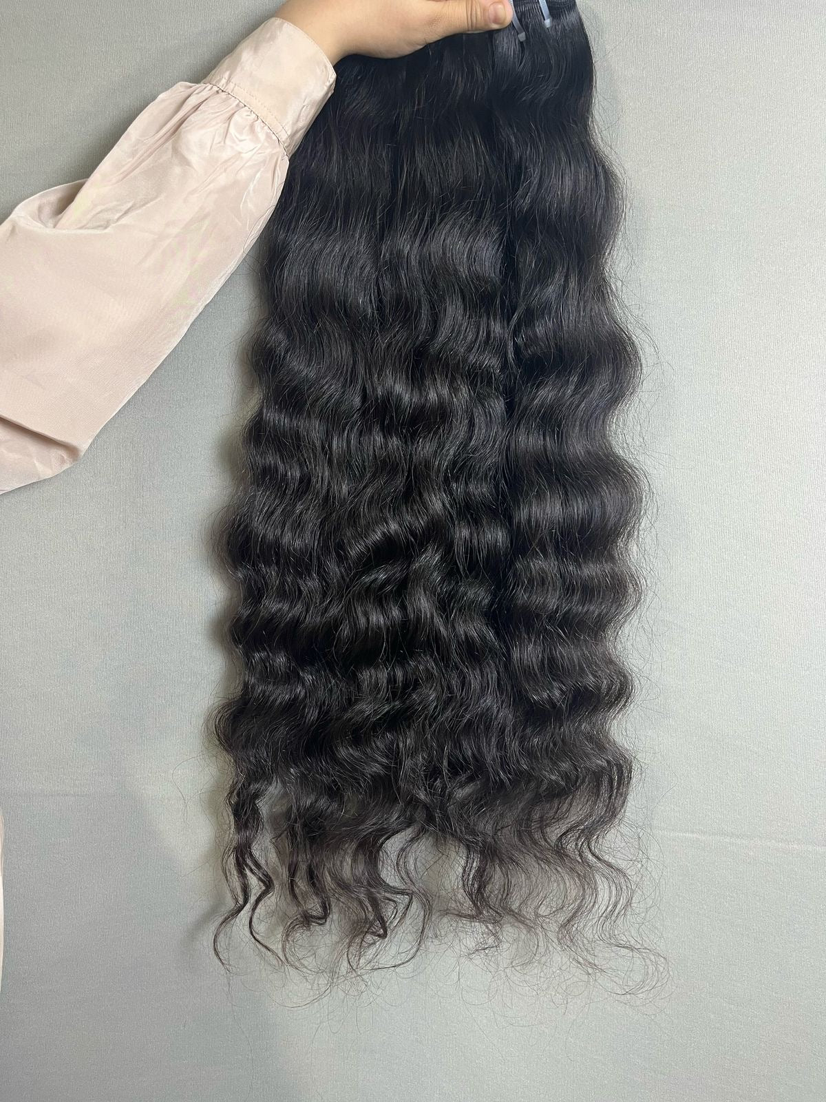 Indian Raw Curly Human Hair Bundles "“ 100% Unprocessed & Natural