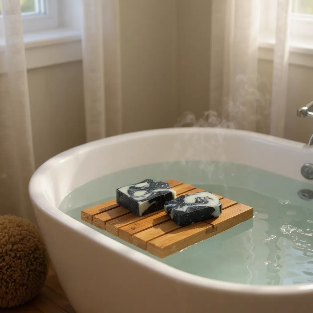 Activated Charcoal Soap – Deep Cleansing & Skin-Nourishing, 140g