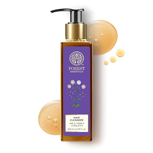 Forest Essentials Ayurvedic Shampoo Amla Honey & Mulethi