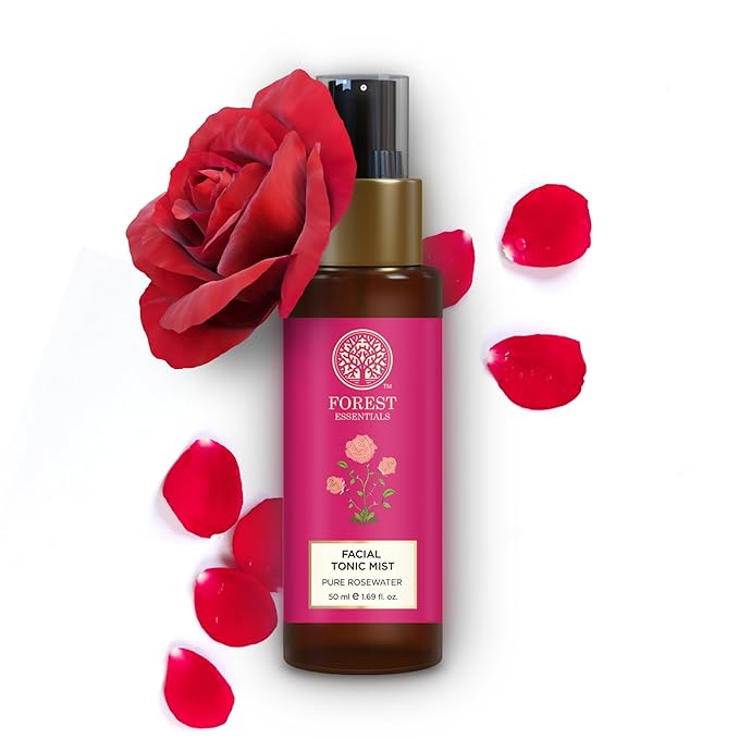 Forest Essentials Facial Tonic Mist with Pure Rosewater
