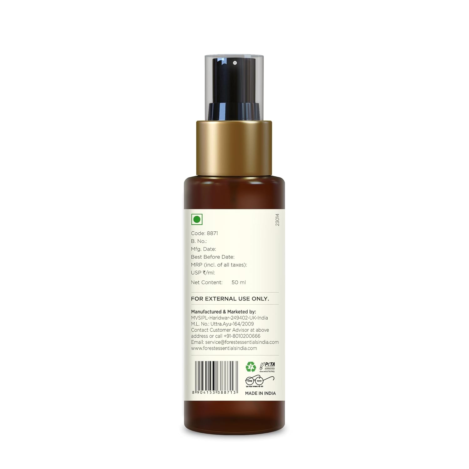 Forest Essentials Facial Tonic Mist with Pure Rosewater