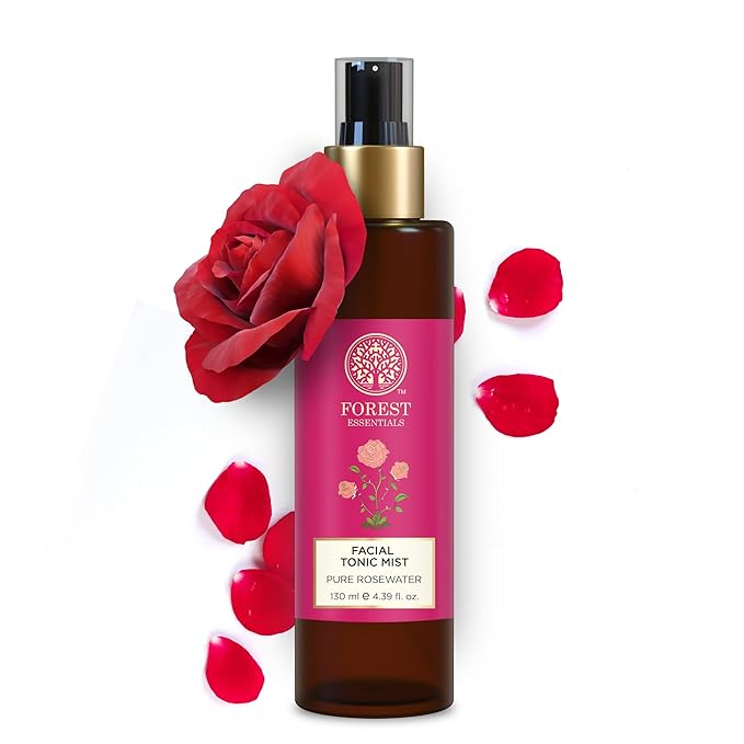 Forest Essentials Facial Tonic Mist with Pure Rosewater