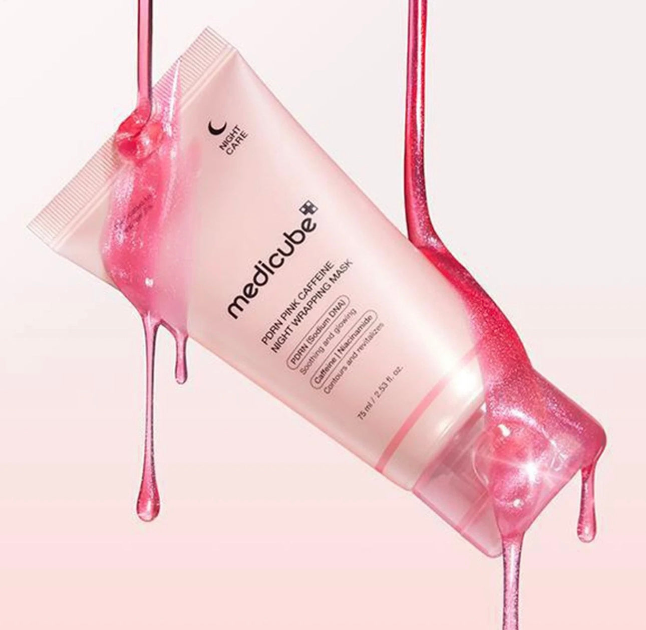 Medicube PDRN Pink Caffeine Night Wrapping Mask 75ml