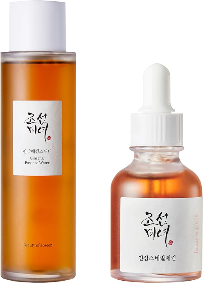 Beauty of Joseon Ginseng Essence Water, Ginseng and Snail Mucin Serum - Bundle Pack
