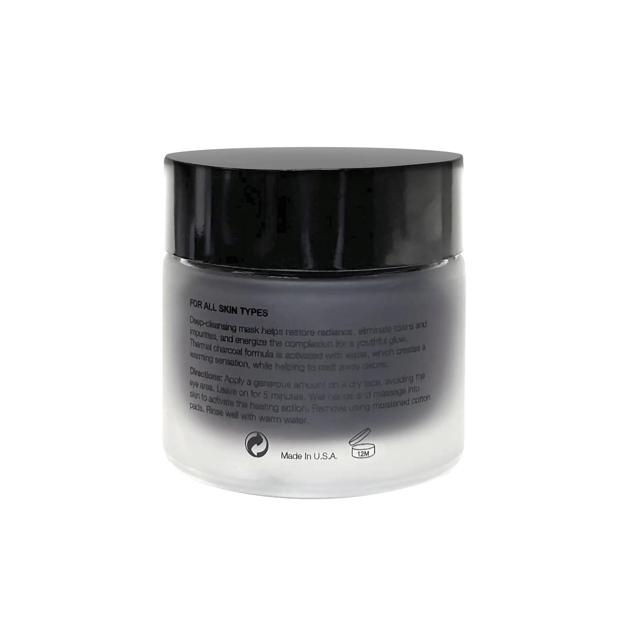 Charcoal Glow Mask – Deep Cleansing & Detoxifying Face Mask