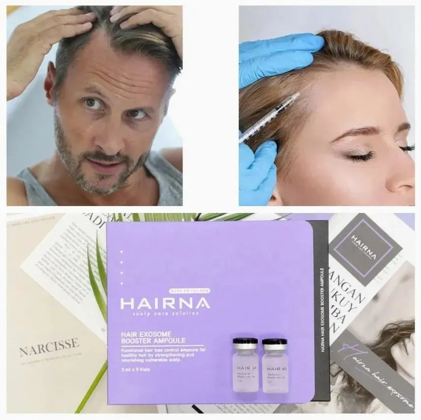 Hairna Hair Exosome Enhancer Ampoule – Hair Follicle Regeneration & Hair Growth