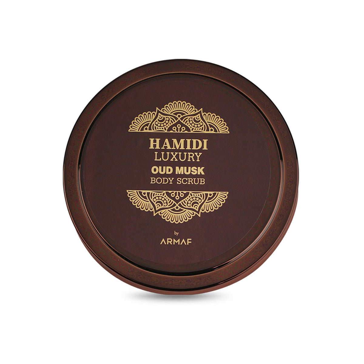 Hamidi Luxury Oud Musk Body Scrub – Gentle Exfoliating & Scented