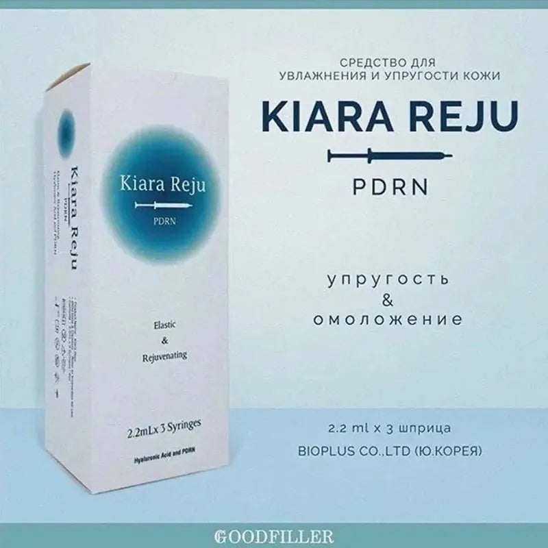 Hot Selling Kiara Reju PDRN Hyaluronic Acid + PDRN Skin Booster Skin Whitening Moisturizing Anti-Wrinkle Anti-Aging Facial Dermal Injection