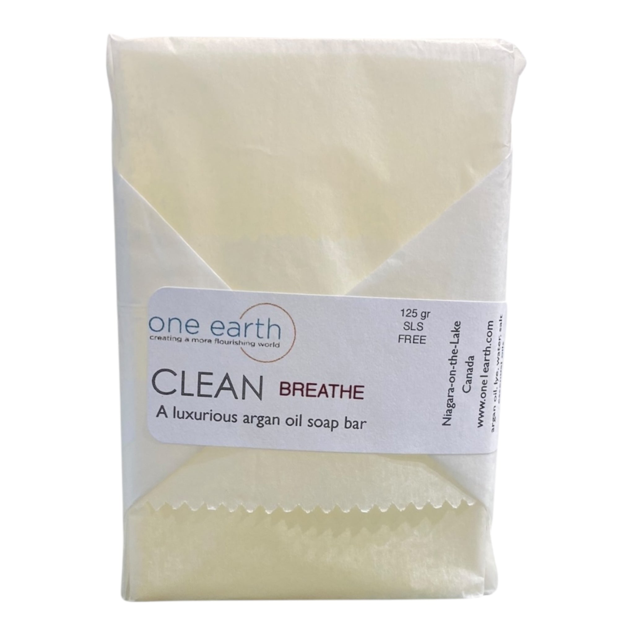 Breathe Soap – Nourishing Argan Oil Botanical Bar (125 g)