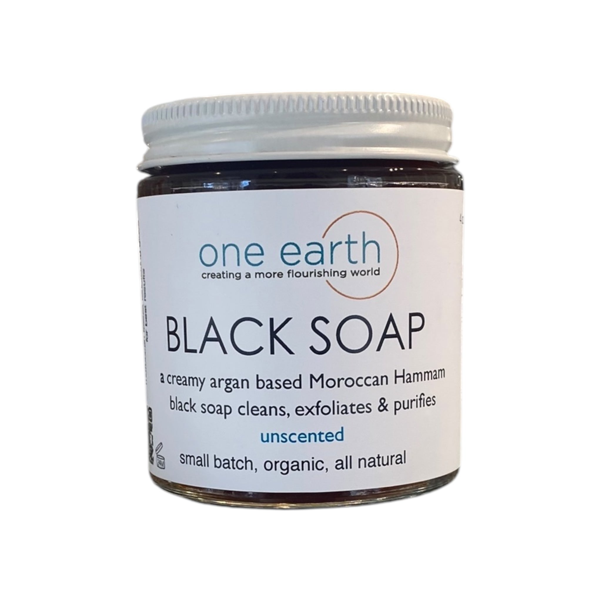 Moroccan Black Soap – 120ml | Handmade, All-Natural, Exfoliating & Nourishing with Argan & Olive Oils, Suitable for All Skin Types