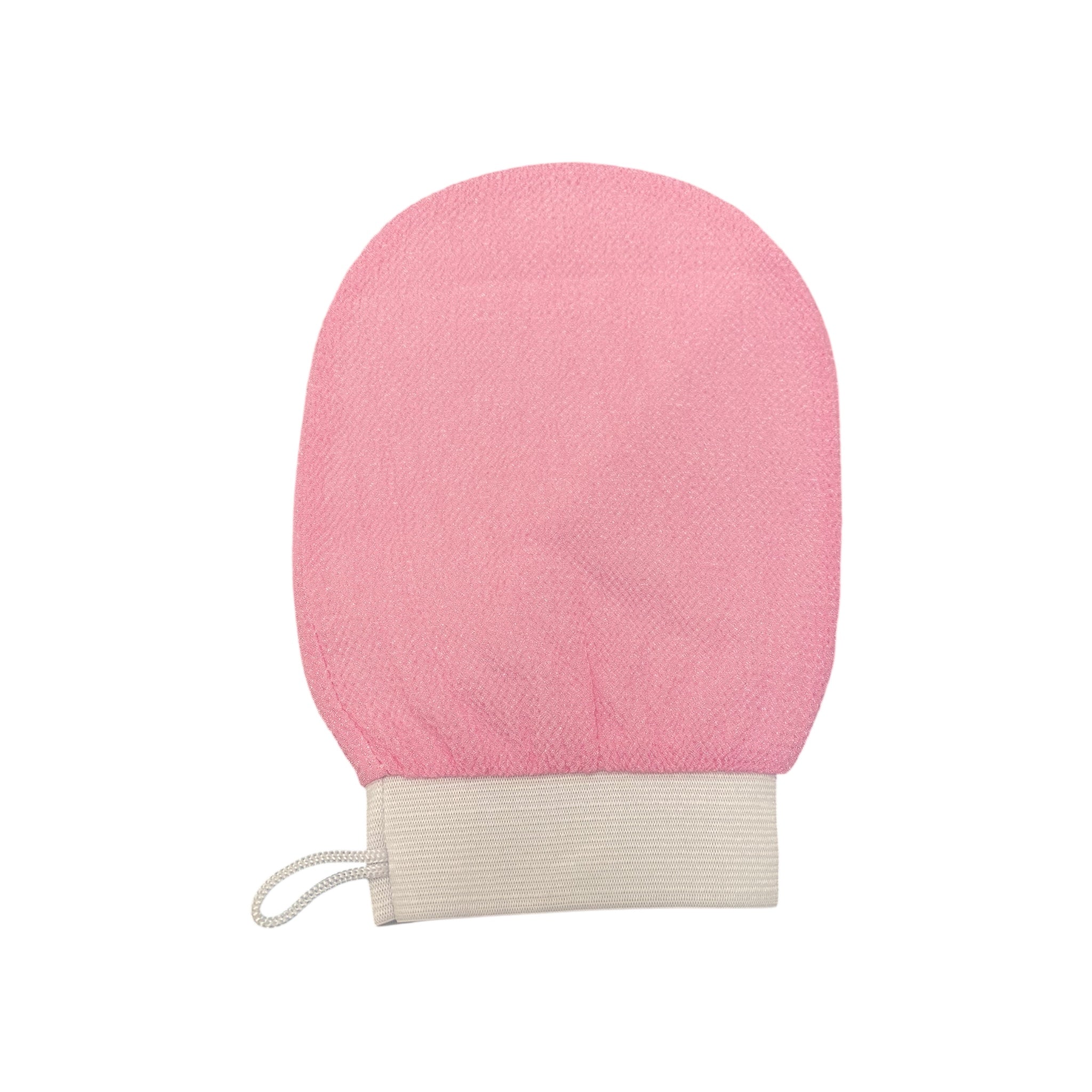 Kessa Exfoliating Glove – Pink | Reusable, Deep Cleansing & Exfoliating, Machine Washable, Silky Smooth Skin Every Day