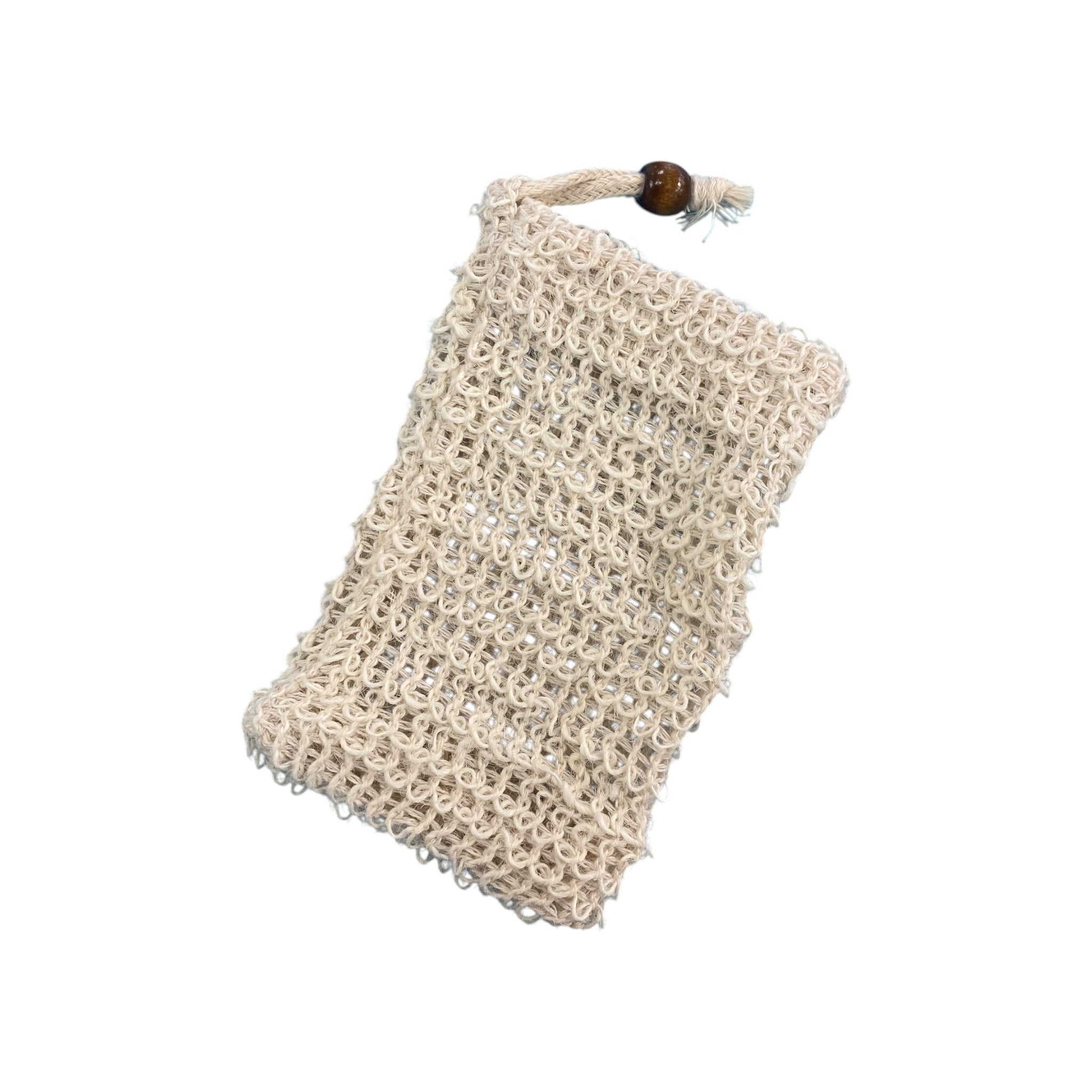 Soap Saver Bag – All-Natural Sisal, Zero Waste, Extends Soap Life, Compostable, Can Be Used as Wash Cloth
