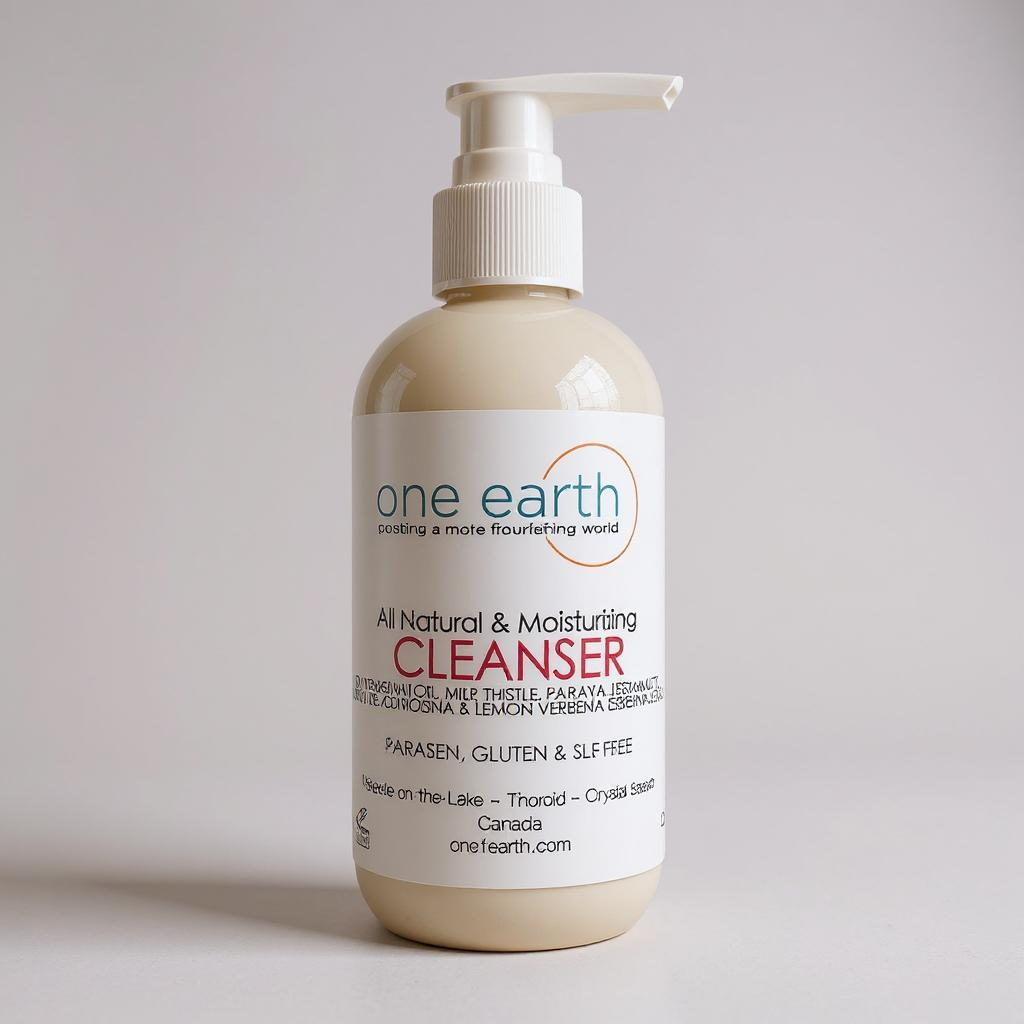 CLEANSE – Makeup Remover & Face Cleanser, 250ml | Argan Oil Infused, Gentle & Moisturizing, Removes Dirt, Oil & Cosmetics