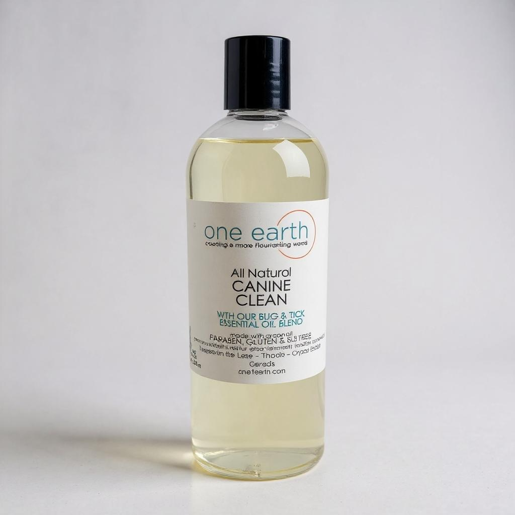 Canine Clean Shampoo – 500ml | Organic, All-Natural Dog Shampoo with Argan Oil, Chamomile, Lavender & Orange Blossom, SLS-Free