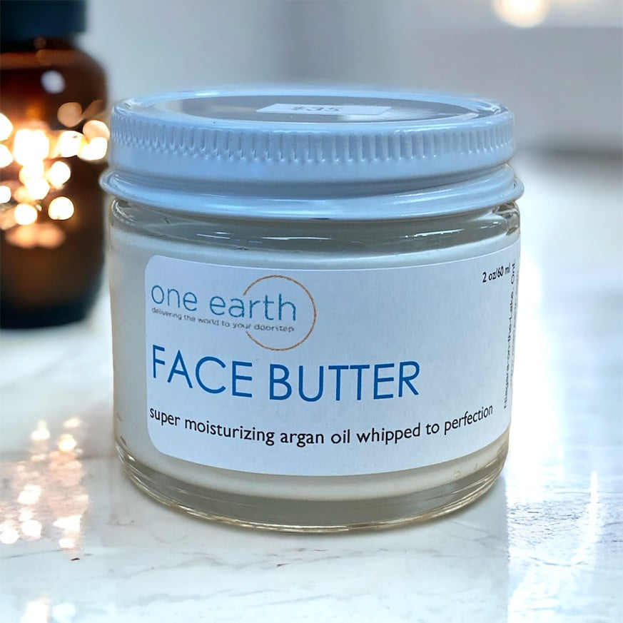 Face Butter – Unscented, 60ml | Argan Oil, Shea & Soy Butter for Deep Hydration, Smooth Skin & Reduced Pores | All Skin Types