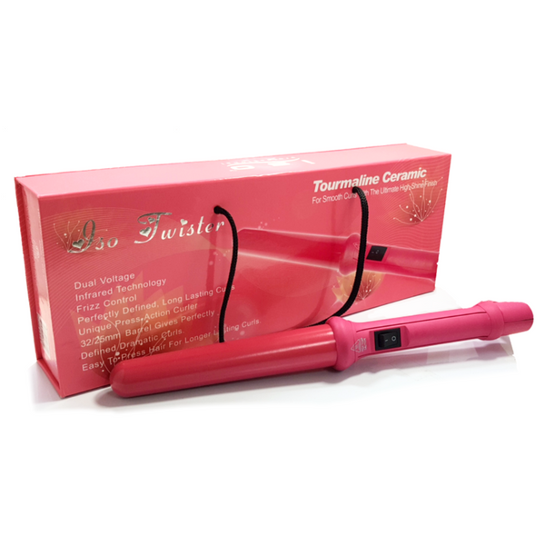 Tapered Flat Iron with Protective Glove & Magnetic Handle Box