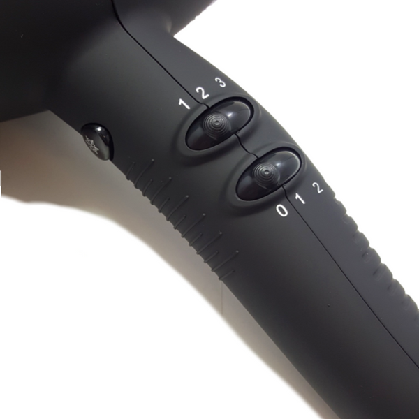 1875W DC Motor Hair Dryer with Cool Shot, 2 Nozzles, ALCI Plug, Magnet Window Box