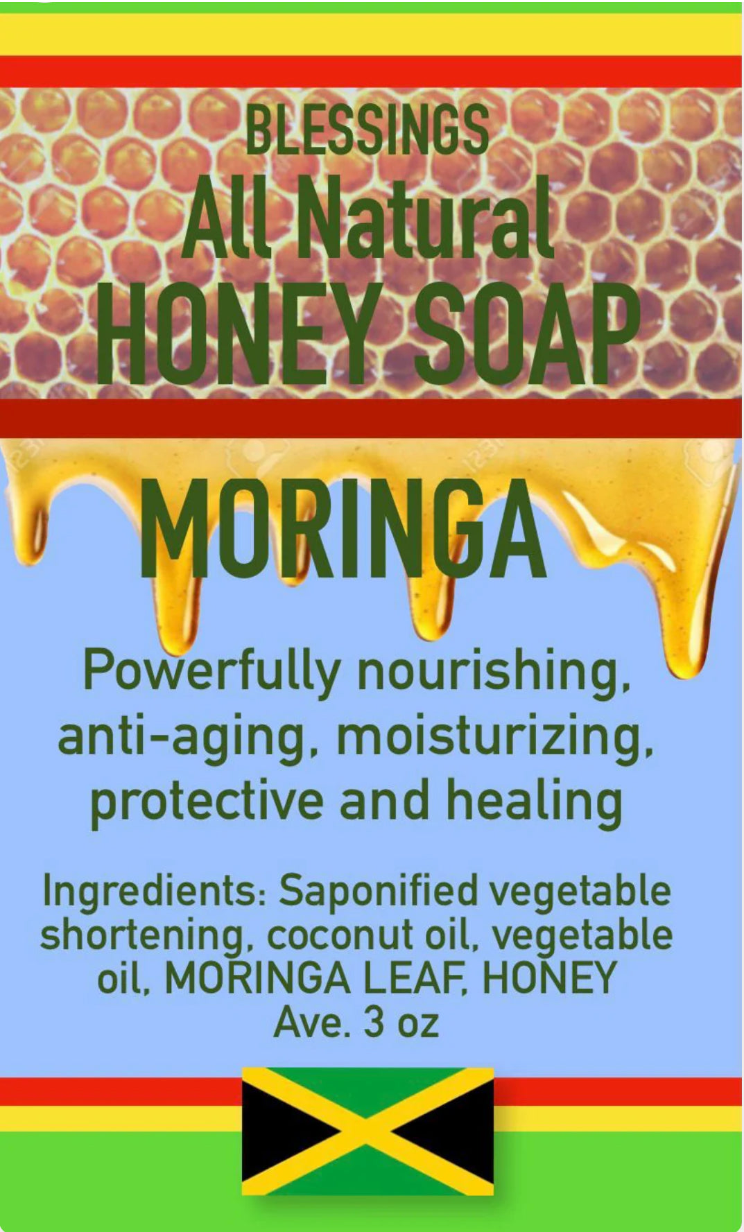 Blessings All Natural Honey Moringa