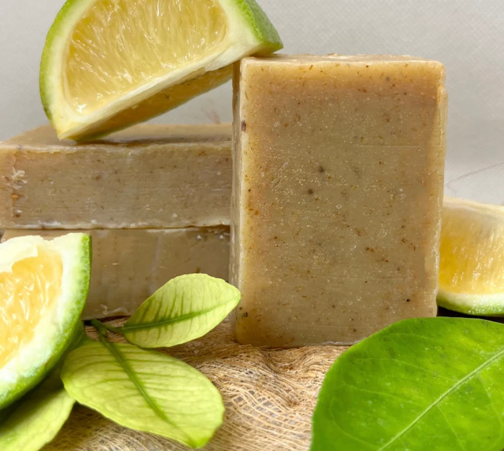 Blessings All Natural Bamboo Charcoal Orange Soap – Deep Cleansing Detox Bar for Face & Body