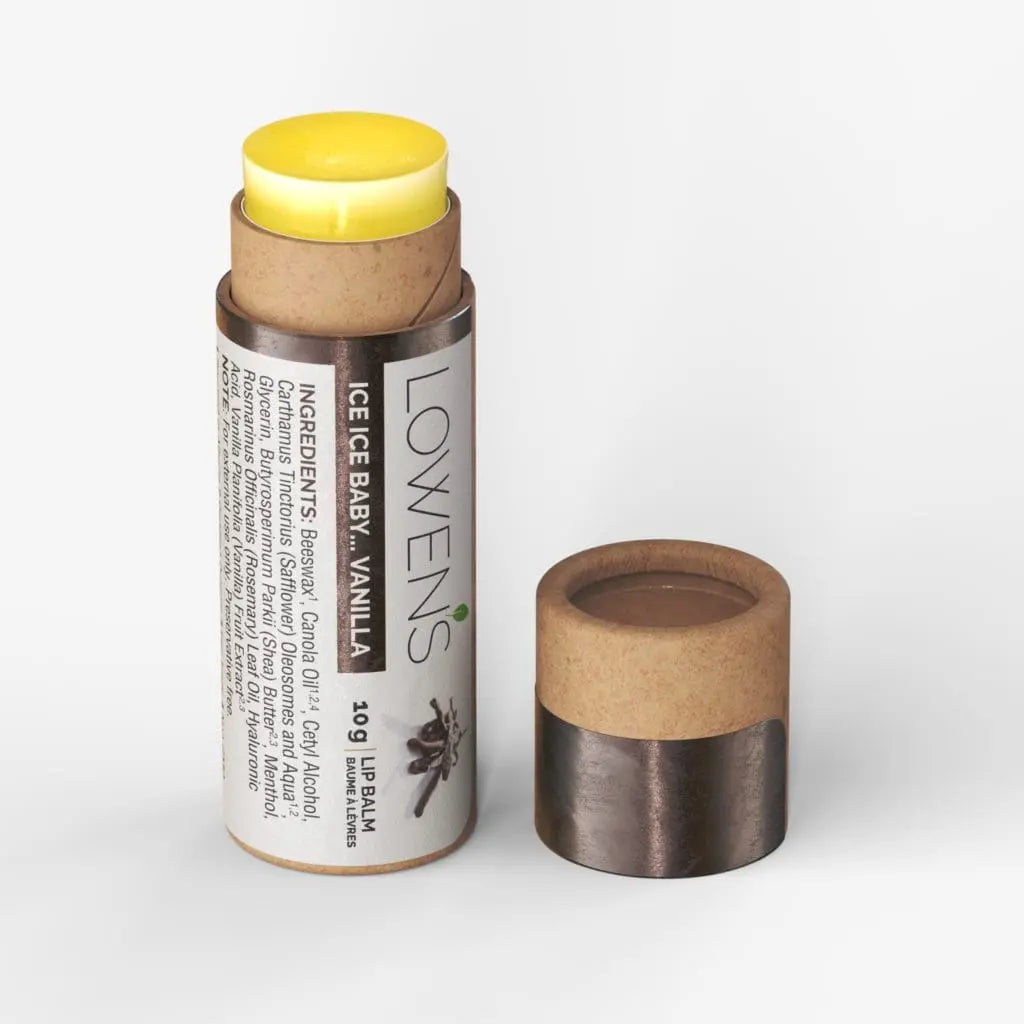 Ice Ice Baby Vanilla Lip Balm – Natural, EWG Verified & Cruelty-Free