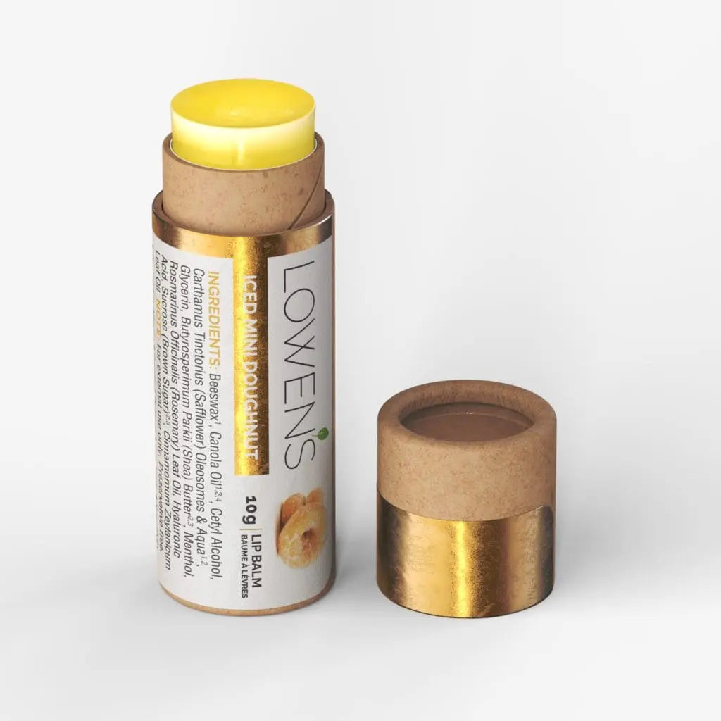 Iced Mini Doughnut Lip Balm – Natural, EWG Verified & Cruelty-Free