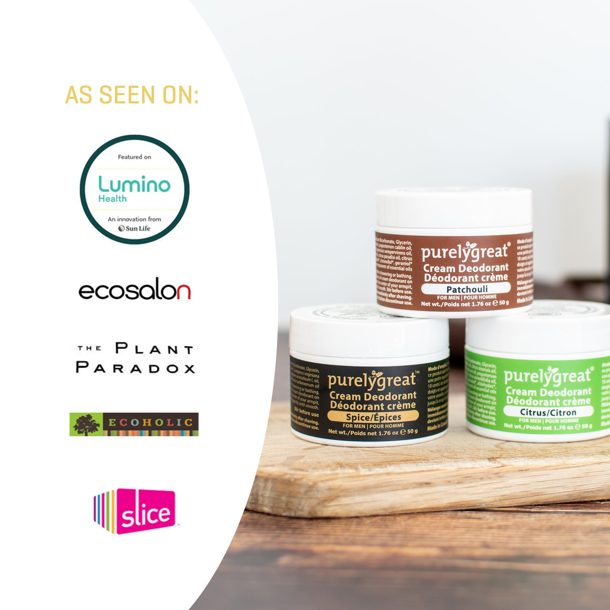 Spice Cream Deodorant - Aluminum Free