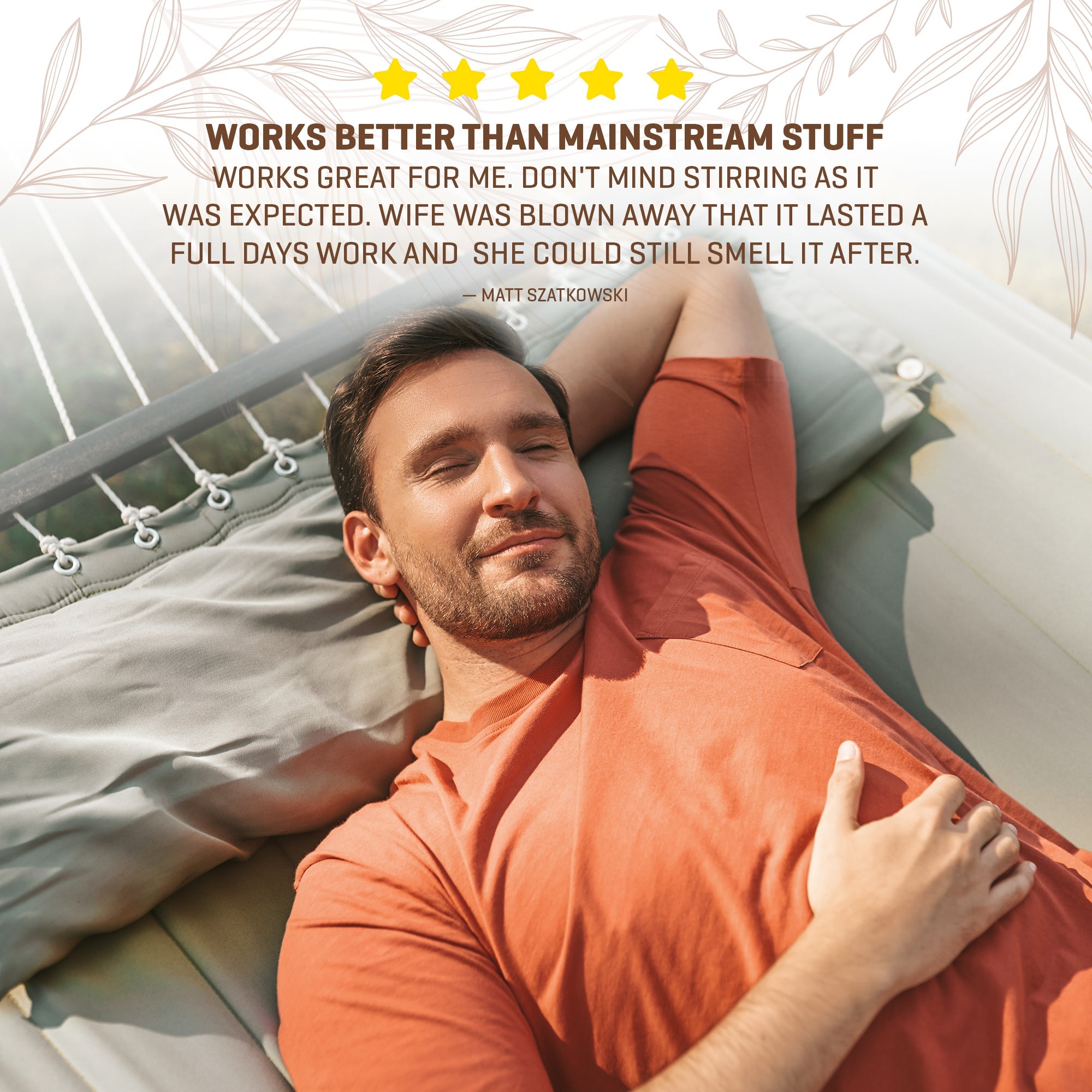 Patchouli Cream Natural Deodorant – Long-Lasting Odor Protection, EWG Verified, All-Natural Formula with Shea Butter