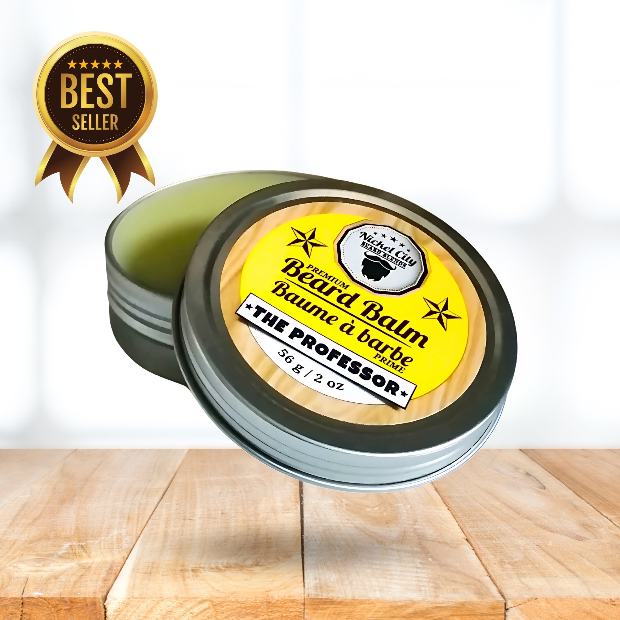 The Professor Beard Balm (56g) – Cedarwood, Vanilla & Sweet Cigar | Strong Hold & Conditioning Balm | Dr. Chris Schneider Collaboration