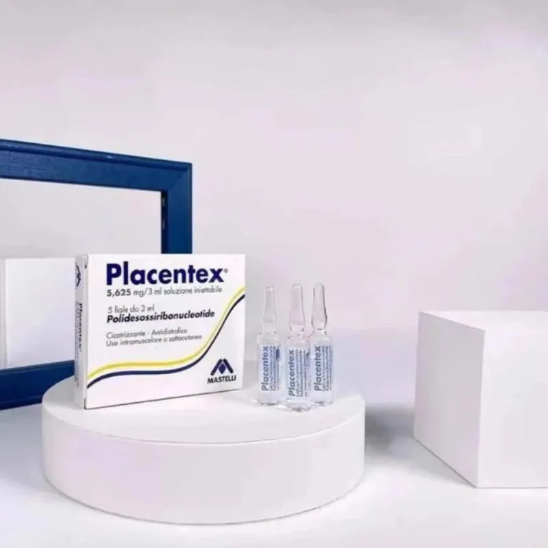 Italian Brand Placentex Salmon Placenta Skin Regeneration Injection 5.625mg/3ml Dermal Filler for Facial Repair