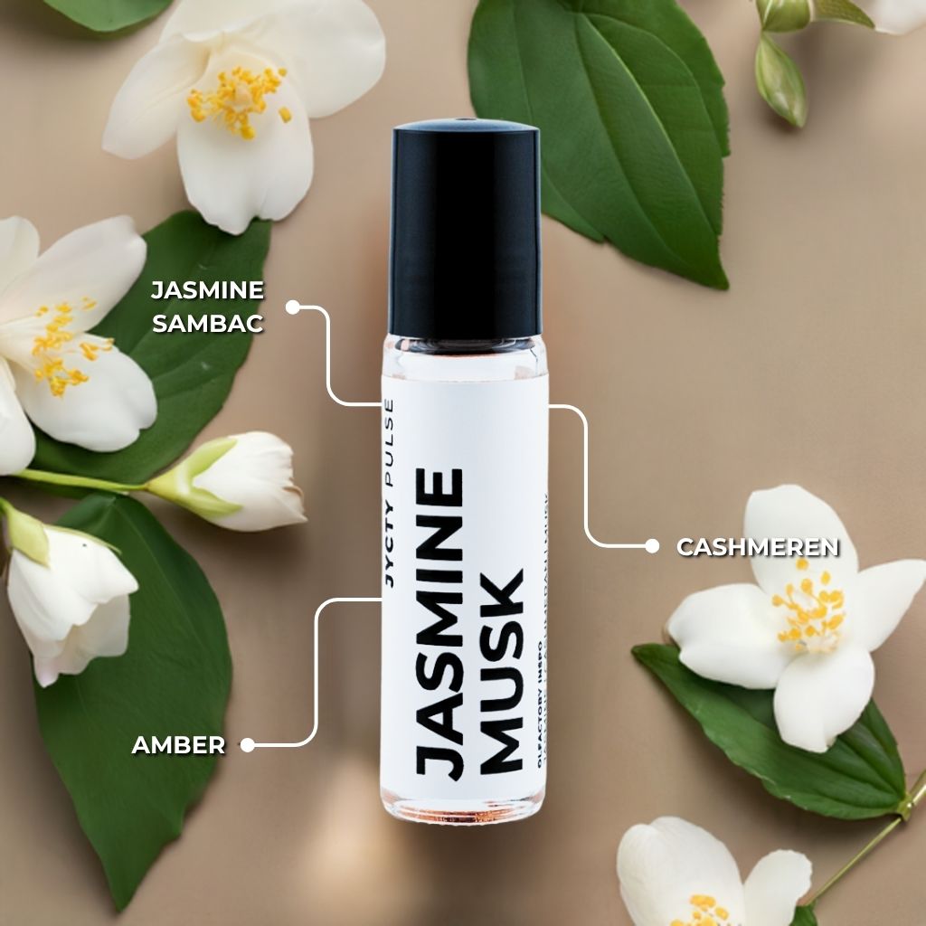 JASMINE MUSK Perfume Oil – Inspired by Alien For Her, 10ml Roll-On