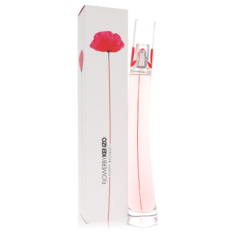 Kenzo Flower Poppy Bouquet Perfume By Kenzo Eau De Parfum Spray- Free Shipping