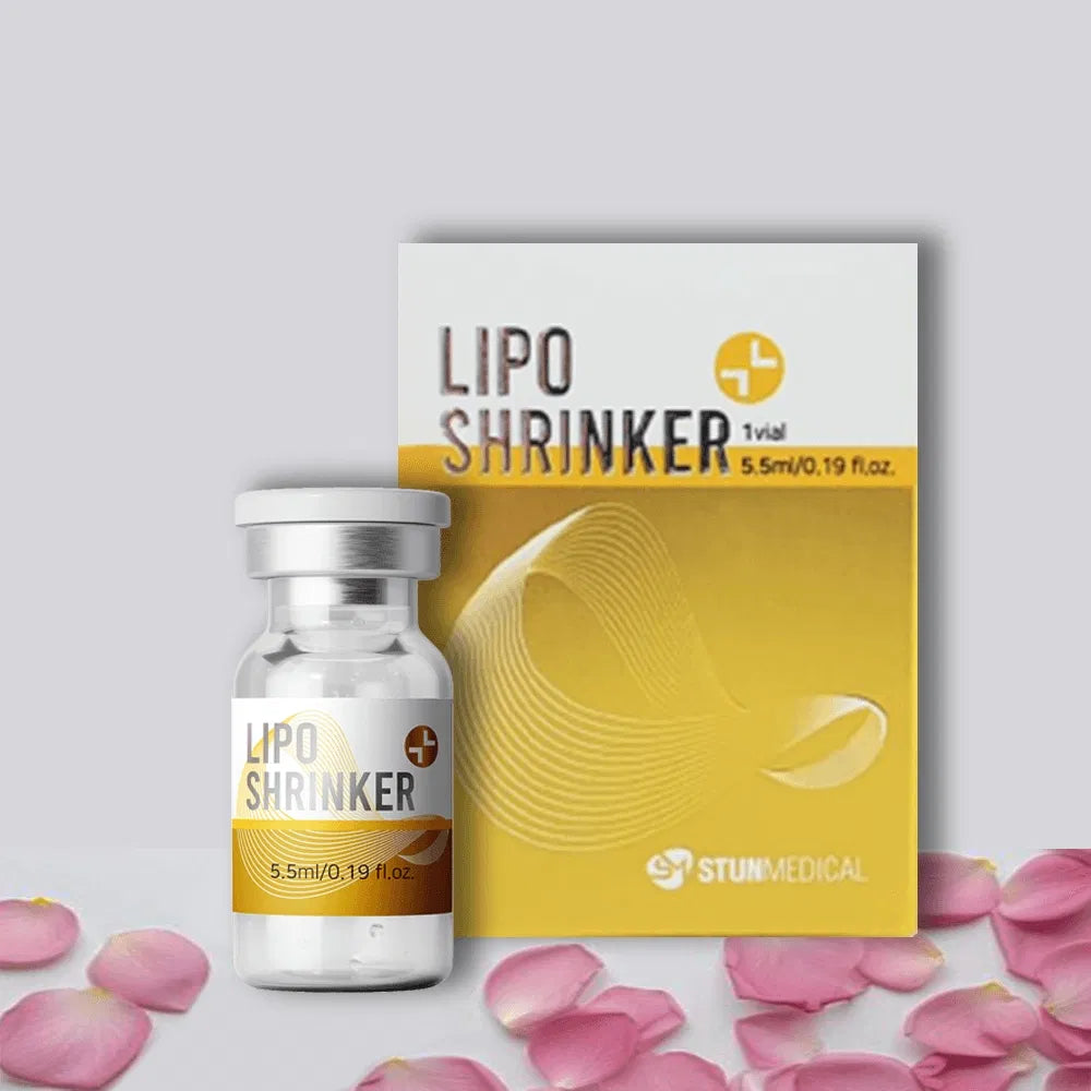 Korea Lipo Shrinker Fat Decomposition Injection 5.5ml x 5 Vials – Anti-Cellulite Lipolysis Solution