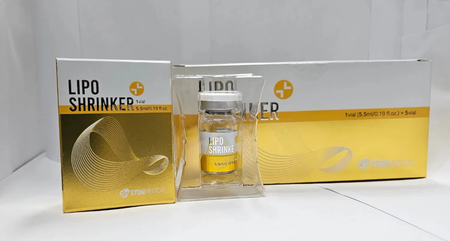 Korea Lipo Shrinker Fat Decomposition Injection 5.5ml x 5 Vials – Anti-Cellulite Lipolysis Solution