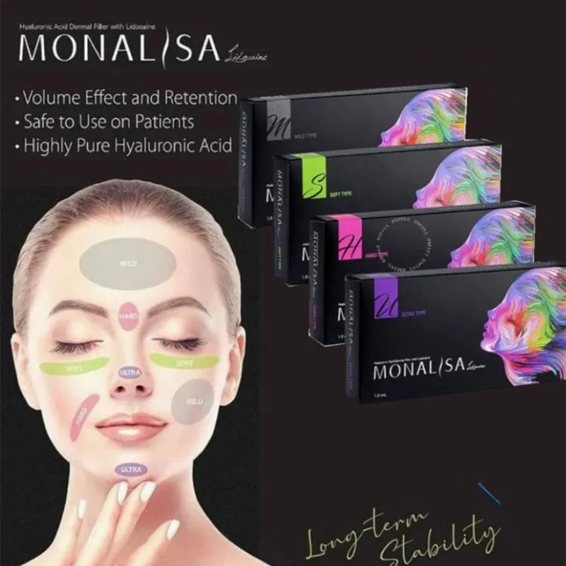 Korean CE-Certified Monalisa Lip Filler – Anti-Aging & Anti-Wrinkle Hyaluronic Acid Injection