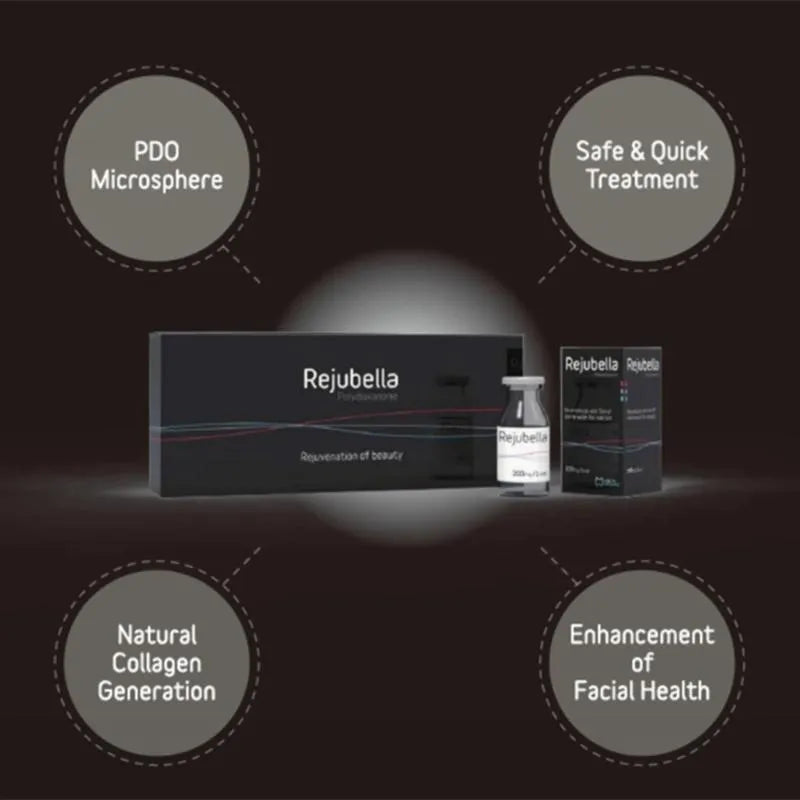 Korean Rejubella-Ex PDO 300mg/Bottle – Collagen Dermal Filler for Skin Rejuvenation & Facial Lifting