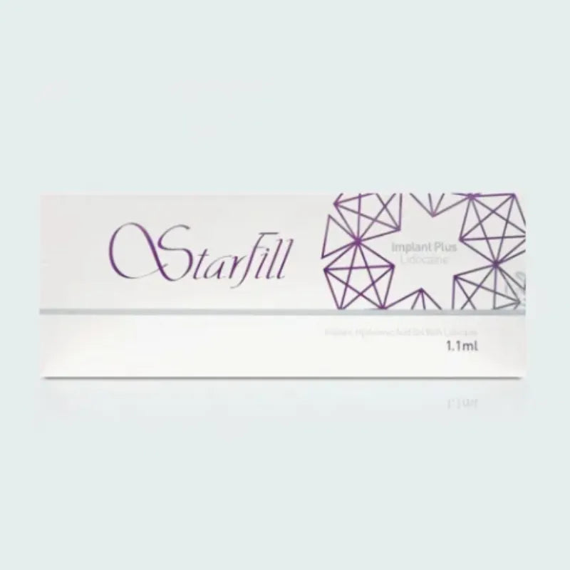 Korean Starfill Plus Hyaluronic Acid Dermal Filler Deep 1.1ml – Lip Filler, Facial Wrinkle Removal & Nasal Furrow Filling