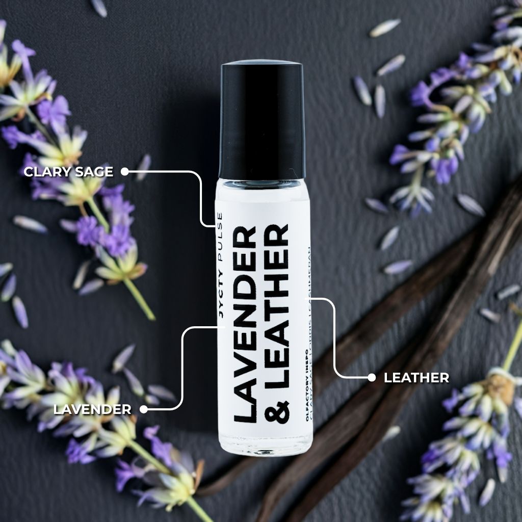 LAVENDER & LEATHER Perfume Oil – Inspired by F*cking Fabulous, 10ml Roll-On