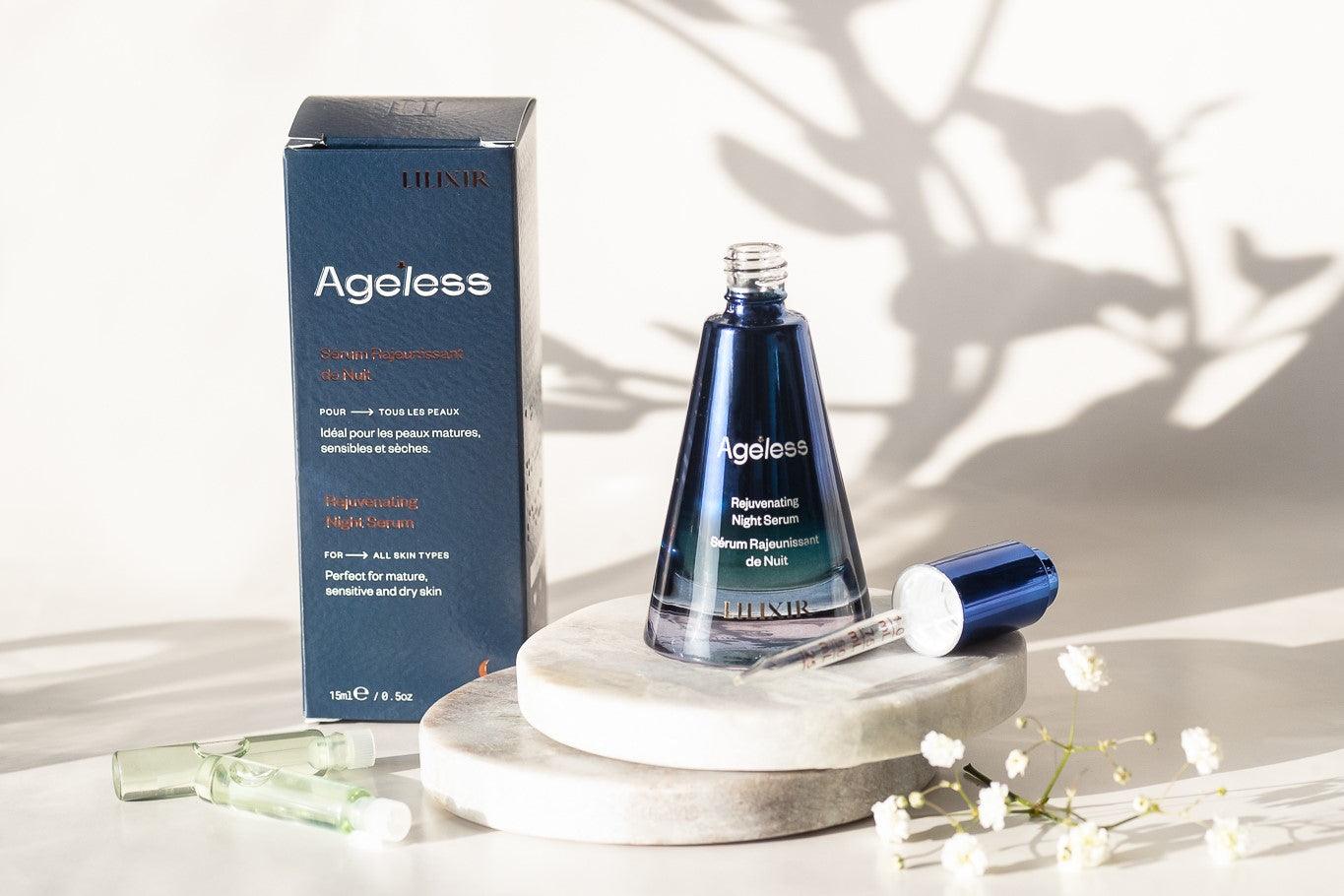 LILIXIR Ageless Rejuvenating Night Serum – Anti-Aging, Repairing & Hydrating Facial Oil