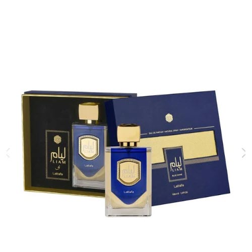 Liam Blue Shine EDP – Lataffa Unisex Fresh & Bold Fragrance