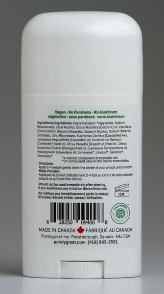 Lavender Stick Natural Deodorant - Aluminum Free
