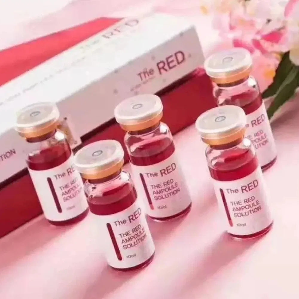 Lipolysis The Red Ampoule Solution 10ml × 5 – Face & Body Fat-Dissolving Weight Loss Injection