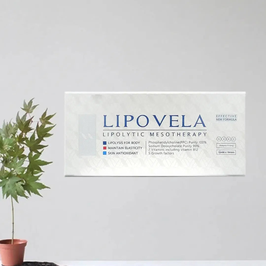 Lipovela PPC Fat Dissolver Solution 10ml × 10 Ampoules – All-Over Body Fat Dissolving Injection